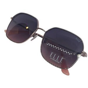 New ELLE Women Sunglasses - Rose, Metal Frame, Style - EL14906, Size 57-15-140